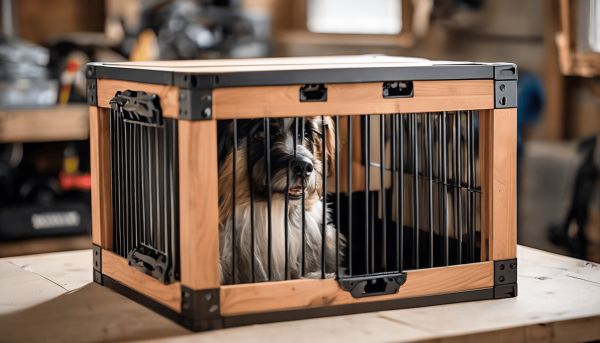 Construire une cage pour chien durable et esthétique
