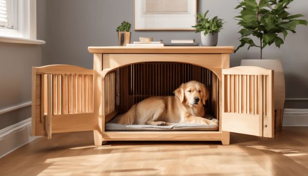 Fabriquez une cage confortable pour votre chien en bois