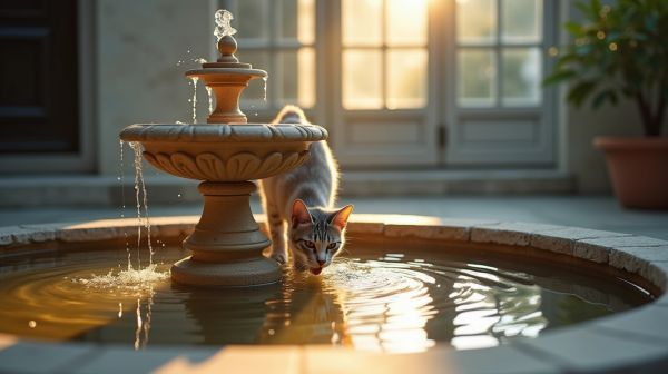 Fontaine à eau pour chat : comment choisir le modèle adapté à votre animal