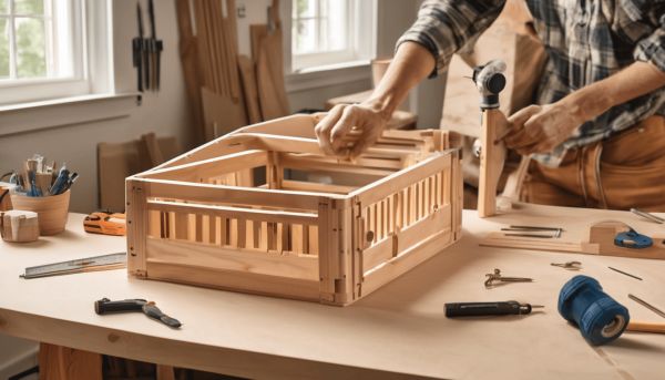 Réalisez une cage pour chien faite maison facilement